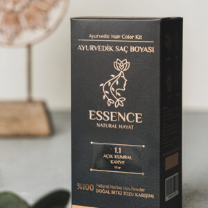 AYURVEDİK SAÇ BOYASI AÇIK KUMRAL KAHVE 1.1