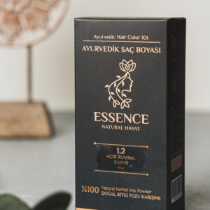 AYURVEDİK SAÇ BOYASI AÇIK KUMRAL KAHVE 1.2