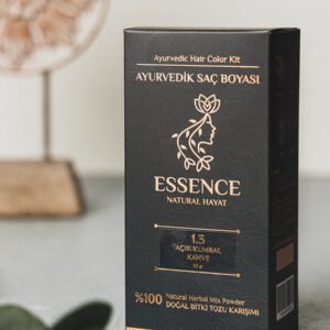 AYURVEDİK SAÇ BOYASI AÇIK KUMRAL KAHVE 1.3