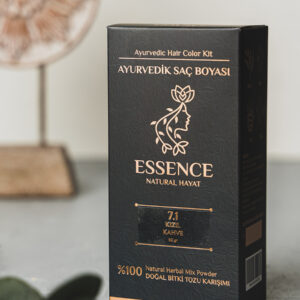 AYURVEDİK SAÇ BOYASI KIZIL KAHVE 7.1