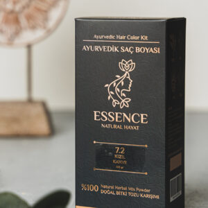 AYURVEDİK SAÇ BOYASI KIZIL KAHVE 7.2