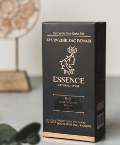 AYURVEDİK SAÇ BOYASI KOYU KESTANE KAHVE 9.0